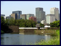 Marunochi skyline from Imperial Palace